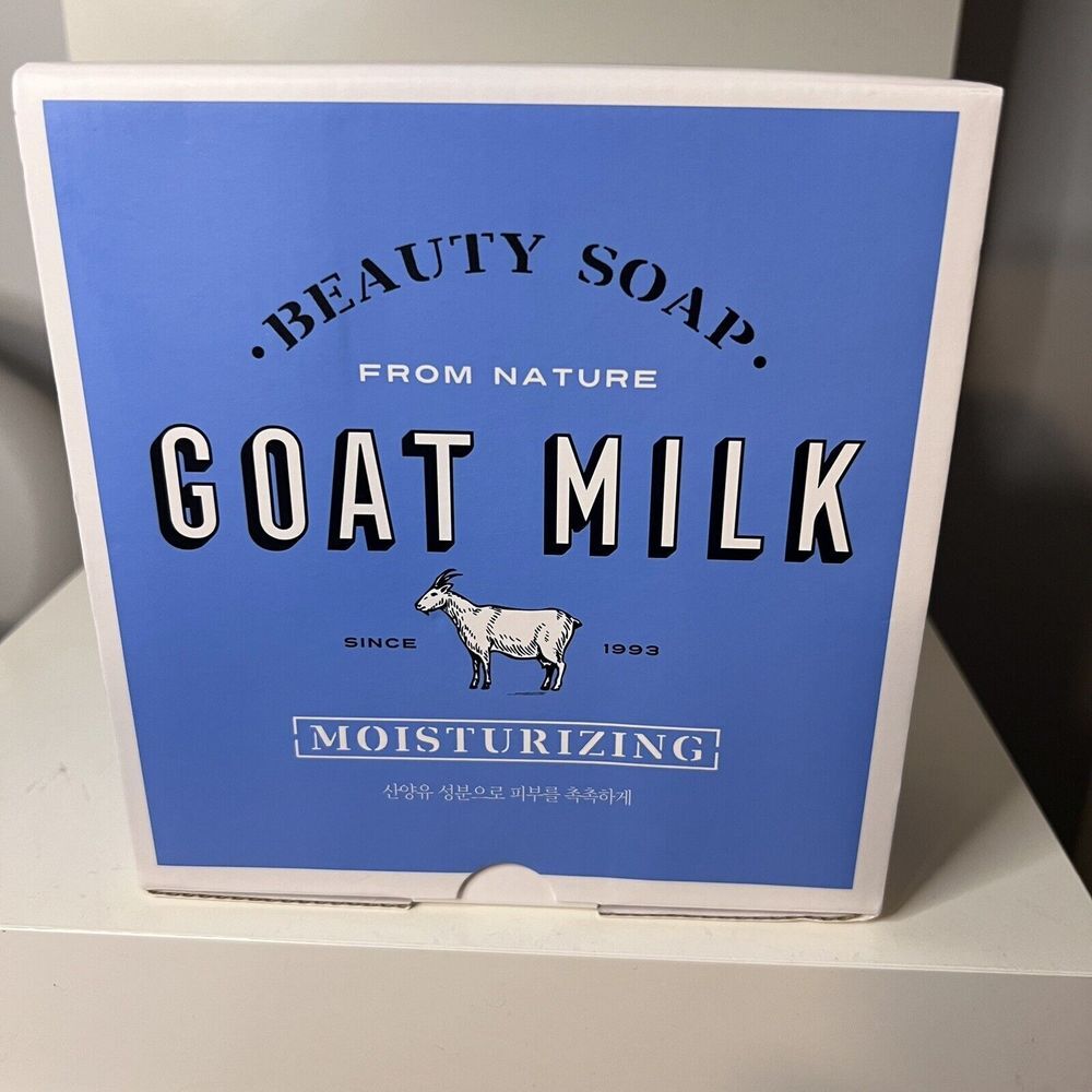 SHOWER MATE Goat Milk Moisturizing‎ Soap Bars, 12 Bars, 3.17 oz each